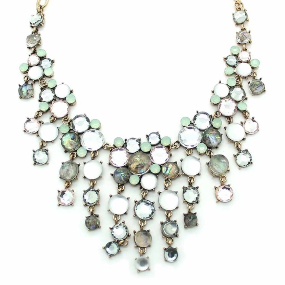 Eye candy fashion statement necklace